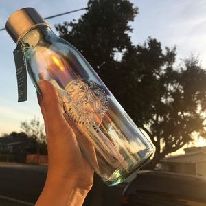 Starbucks 2019 Holiday Iridescent Glass Bottle